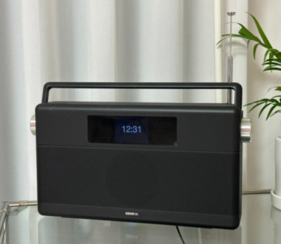 Geneva Speaker World Radio BT High Quality Wireless Radio Bluetooth Schwarz