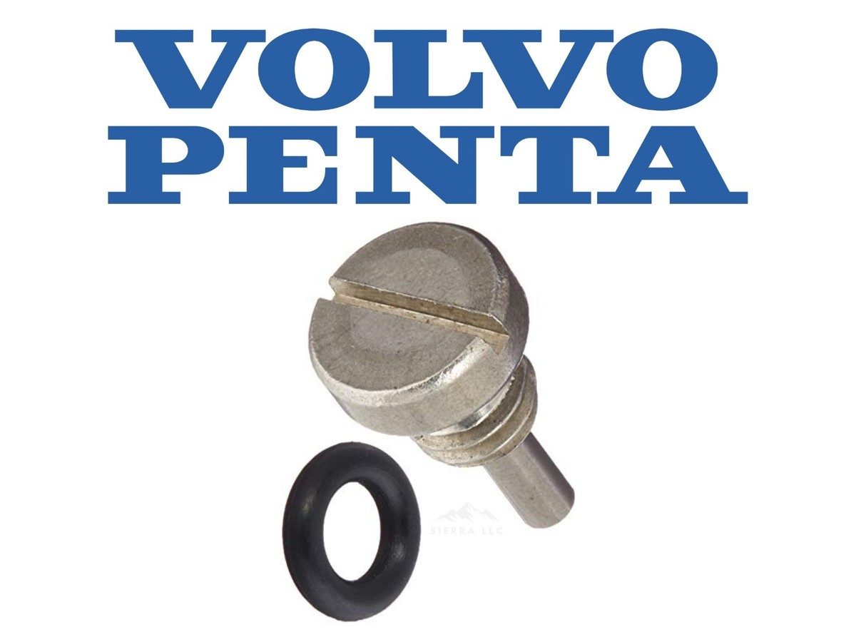 Volvo Penta Genuine Factory OEM Lower Unit Drain Plug & O