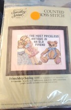 Friendship Saying Counted Cross Stitch Kit 50399 7x5 Something Special NEW 