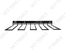 VCT POWER TOOL ORGANIZER DRILL HOLDER WALL MOUNT THICKENED DRILL RACK 40 LB