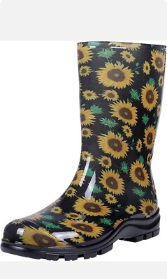 Asgard Women's Mid Calf Boots sunflower size 40 Waterproof
