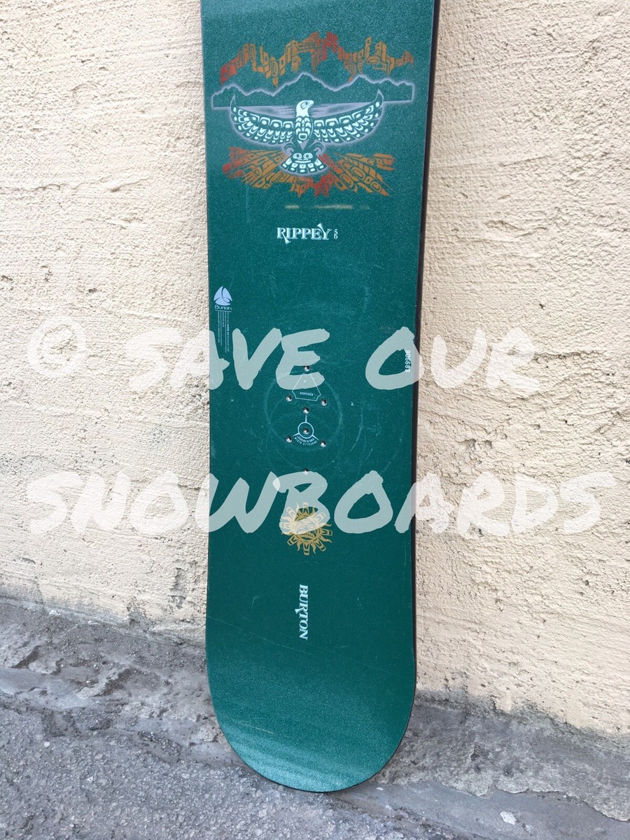 1999 vintage Burton Jim Rippey 56 156 snowboard | eBay