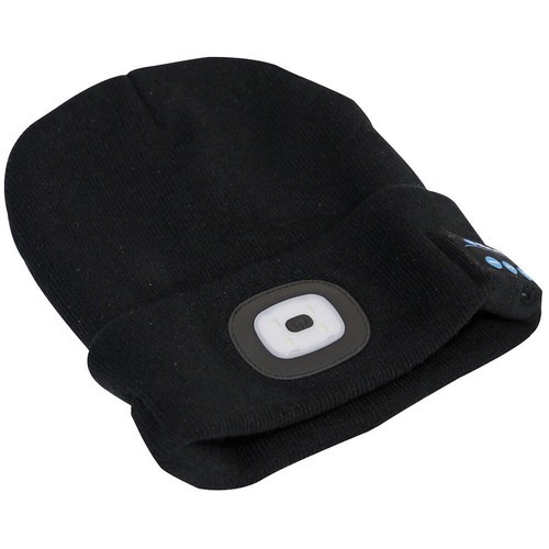 Berretto Invernale Leggero Con Fari A LED In Maglia Nera, Per Uomo E Donna Tre Cappelli Invernali Leggeri In Maglia Ricaricabili Tramite Usb 99378551