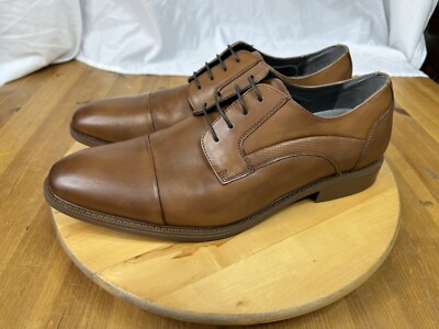 Julius Marlow Hijack Shoes Lace Up Dress Work Casual Formal Cognac Size 12