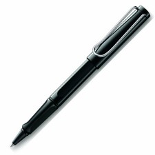 Genuine Lamy Safari Rollerball Pen, Shiny Black, New In Box