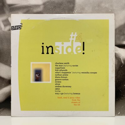 INSIDE! VOL. 4 - 2 LP EX/EX+ 1994 UK STEP 2 LP TEP 5 SOUL FUNK DOUBLE ALBUM