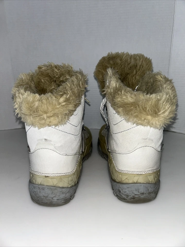 Bota impermeable polar tejida MERRELL Bravada para mujer talla 8 color blanco roto/gris Foto 3 de 4