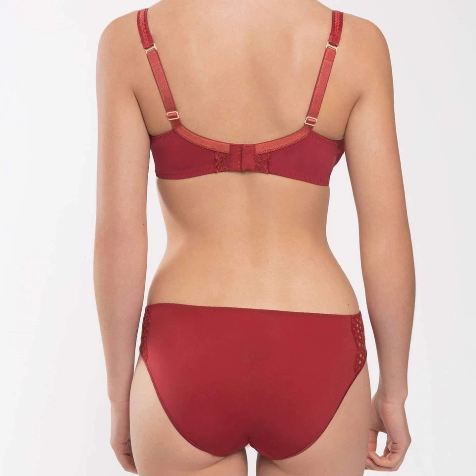 Sujetador copa completa Maison Lejaby 270474 Red Wings para mujer talla 34D Foto 2 de 2