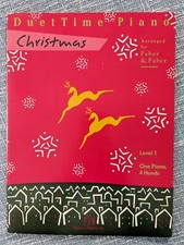 DuetTime Piano Christmas Level 1 for 1 Piano 4 Hands by Faber  Faber