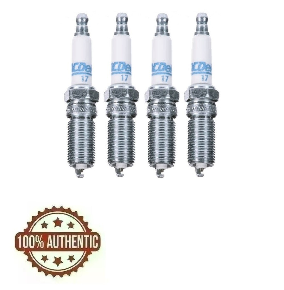 Set Of 4 Spark Plugs AcDelco For Saturn Ion Chevy Cobalt Colorado Isuzu i-290 L4