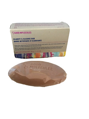 Good Molecules Clarify And Cleanse Soap Bar New In Box