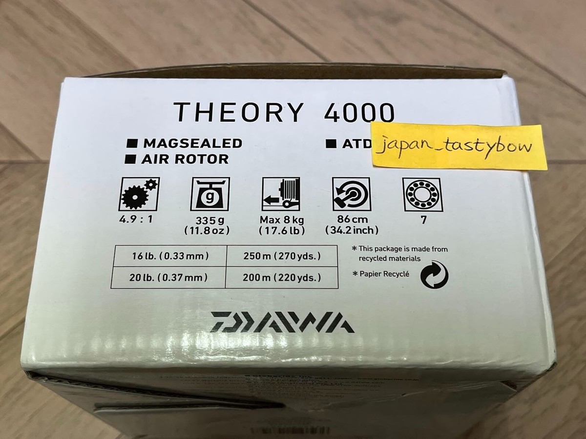 リール Daiwa 17THEORY 4000 Daiwa Spinning Reel 17 Theory 4000 | eBay