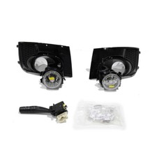 New 13-14 Subaru Crystal Black Silica Fog Light Kit Impreza Wrx Oem H4510fg080v2