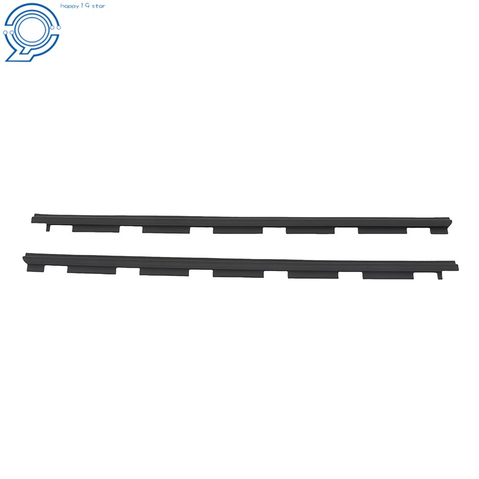 For 88-99 Chevy GMC Pickup Truck Outer Front Window Sweep Weatherstrip Seal Pair - Image 3 of 4