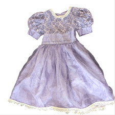 Girls vintage Storybrook heirlooms purple sparkly dress