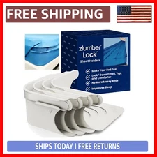 Lock Your Sheets in Place: Heavy-Duty Universal Bed Sheet Straps for All Beds