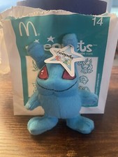 Vintage 2004 Neopets BLUE GRUNDO Plushie McDonalds Toy