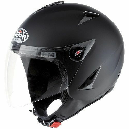 JT11M - Helmet Jet Airoh JT Black Matt Size M | eBay