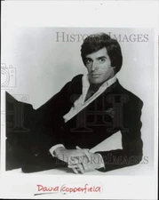 1985 Press Photo Magician David Copperfield - lrp81473