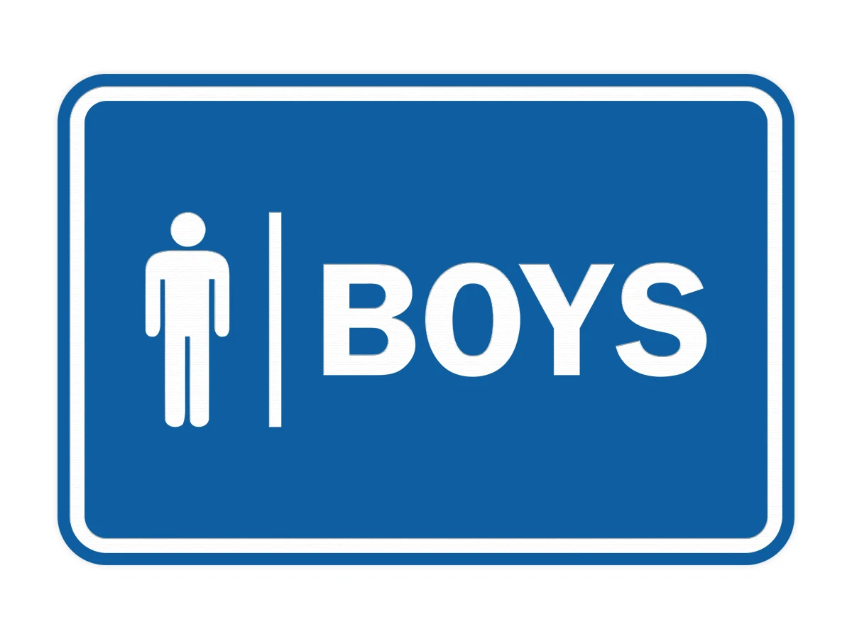 Boys Bathroom Symbol