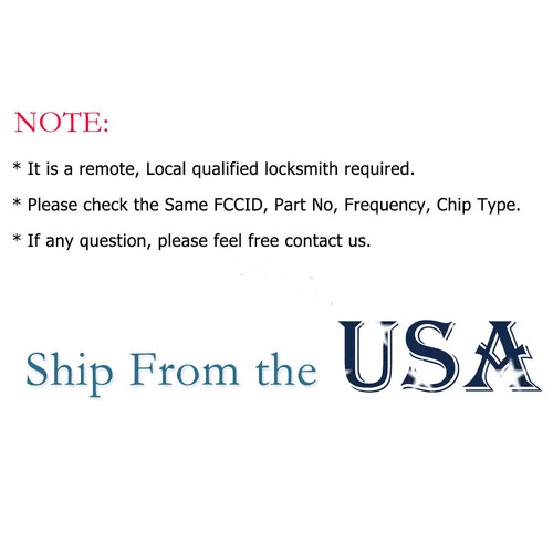 Mando a distancia de entrada sin llave para 2 autos rojo para 1999 2000 2001 GMC Sierra KOBUT1BT - Imagen 7 de 9