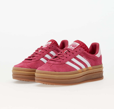 W Adidas Originals Gazelle Bold Wild Pink ID6997 Casual Platform Shoes  Sneakers | eBay