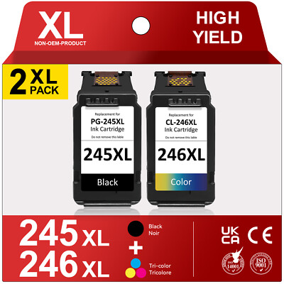 X Max 250 2010 Kit Inchiostro Compatibile Canon PG-245XL CL-246XL, Per Stampanti PIXMA Serie MX, MG, TR Cartuccia Canon 545 Xl - Foto 4