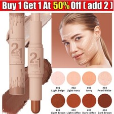 2 In 1 Contouring Stick Double Headed Highlight Brightening Contouring Stick Set