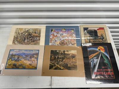 Vintage Monte Carlo Rallye Automobile Vintage The Ambush, Russell Framing Prints