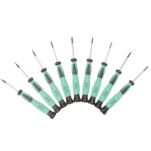 Eclipse SD-0839 ESD Screwdriver Set, Precision, 9 Pc