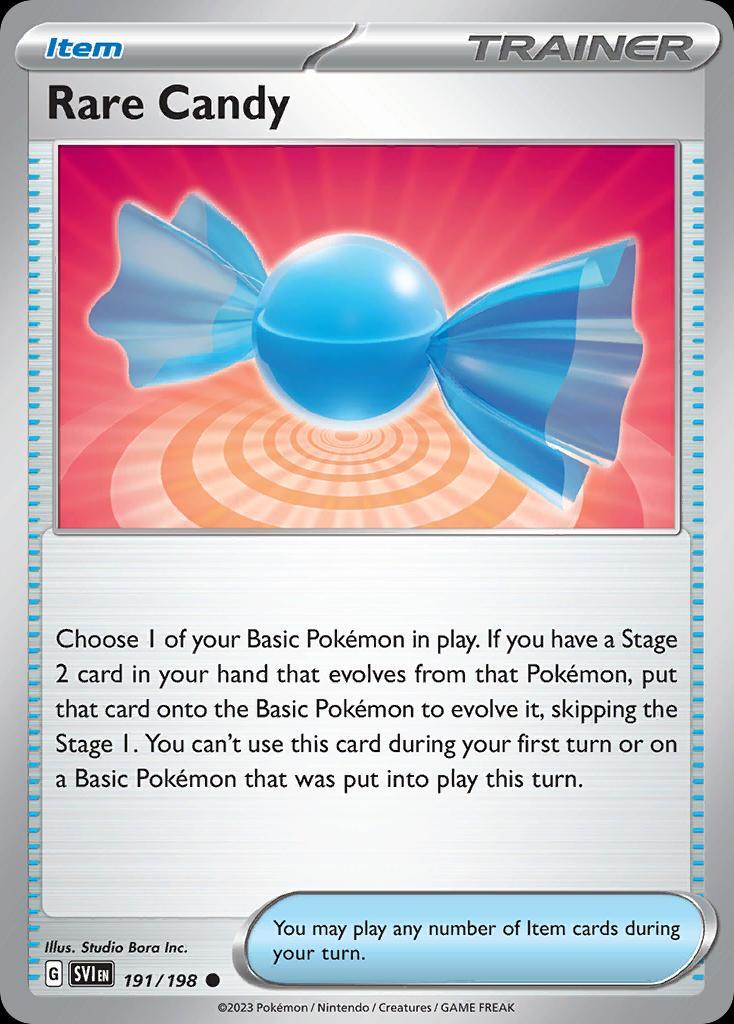 Pokemon Rare Candy (191/285) Scarlet & Violet LP