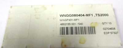 Dreh-Wendeschneidplatte PVD-beschichtet WNMG080404-MF1,TS2000