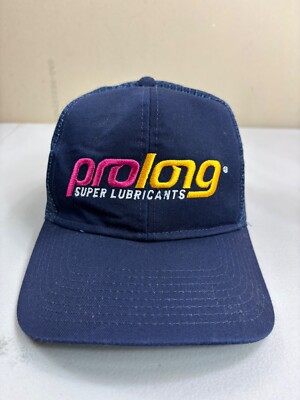 Prolong Super Lubricants Hat Mesh Back Snapback Baseball Cap Cars Racing Lube