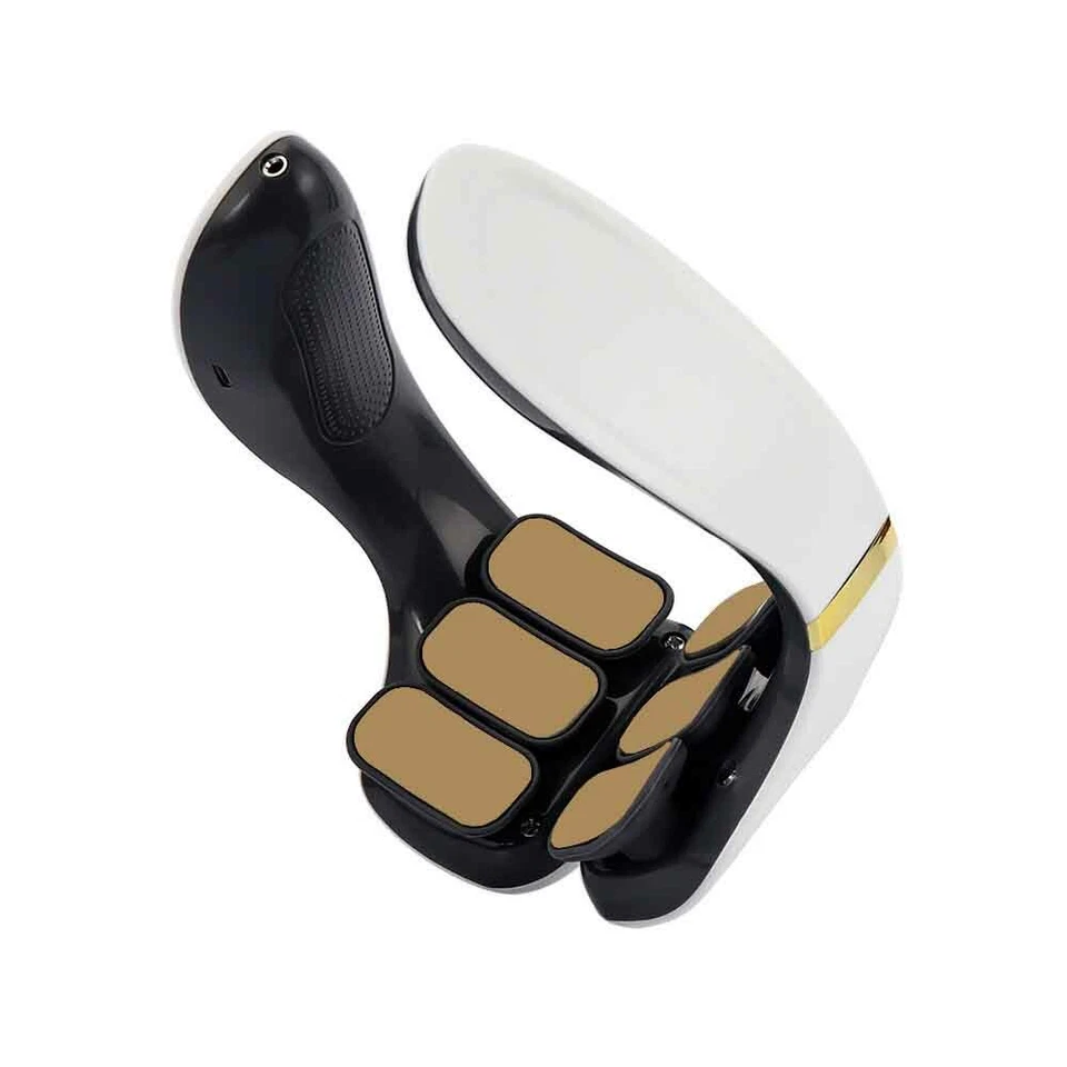 Masajeador de cuello de hombro inteligente recargable USB de seis cabezas masaje eléctrico de cuello Foto 2 de 4