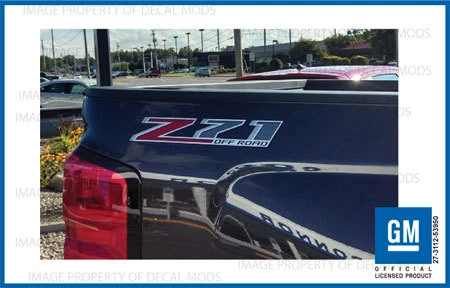 Z71 Off Road Decals Stickers 2014 2015 2016 2017 Sierra Silverado GMC Sierra - F - Image 3 of 3