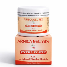 Arnica GEL 98% con Artiglio del Diavolo e Mentolo 500 ml Extra Forte