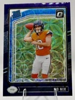 2024 Panini Donruss Optic - Rated Rookie Bo Nix #209 Purple Scope Prizm (RC)
