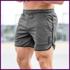 Shorts New Fitness Breathable Sports Shorts Running Quick Dry Pants Summer Slim