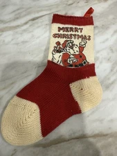 Christmas Stocking Mini Vintage 1950’s