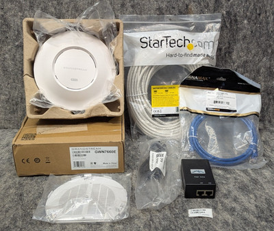 Grandstream GWN7660E WiFi 6 Indoor Access Point Enterprise Dual-Band Bundle