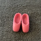 Vintage Barbie Pink Ballerina Ballet Slipper Shoes Doll Size