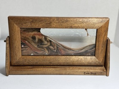 Exotic Sands Park City Utah William Sand Art Bronze Black Glitter  12.5x7x2.25