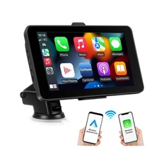 7" HD Wireless Apple CarPlay Android Auto Automatic Touch Screen Bl... Fast Ship