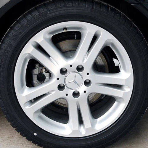 Set of 4 For Mercedes Benz Center Caps Sliver Fits Most Models 2.95 Inch/75mm - Изображение 4 из 4