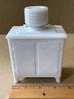 GENERAL ELECTRIC MONITOR TOP REFRIGERATOR MILK GLASS SUGAR BOWL,1920's PREMIUM