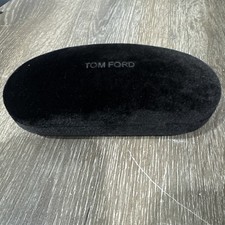 Vintage Tom Ford Black Velvet Eyeglasses Sunglasses Hard Case