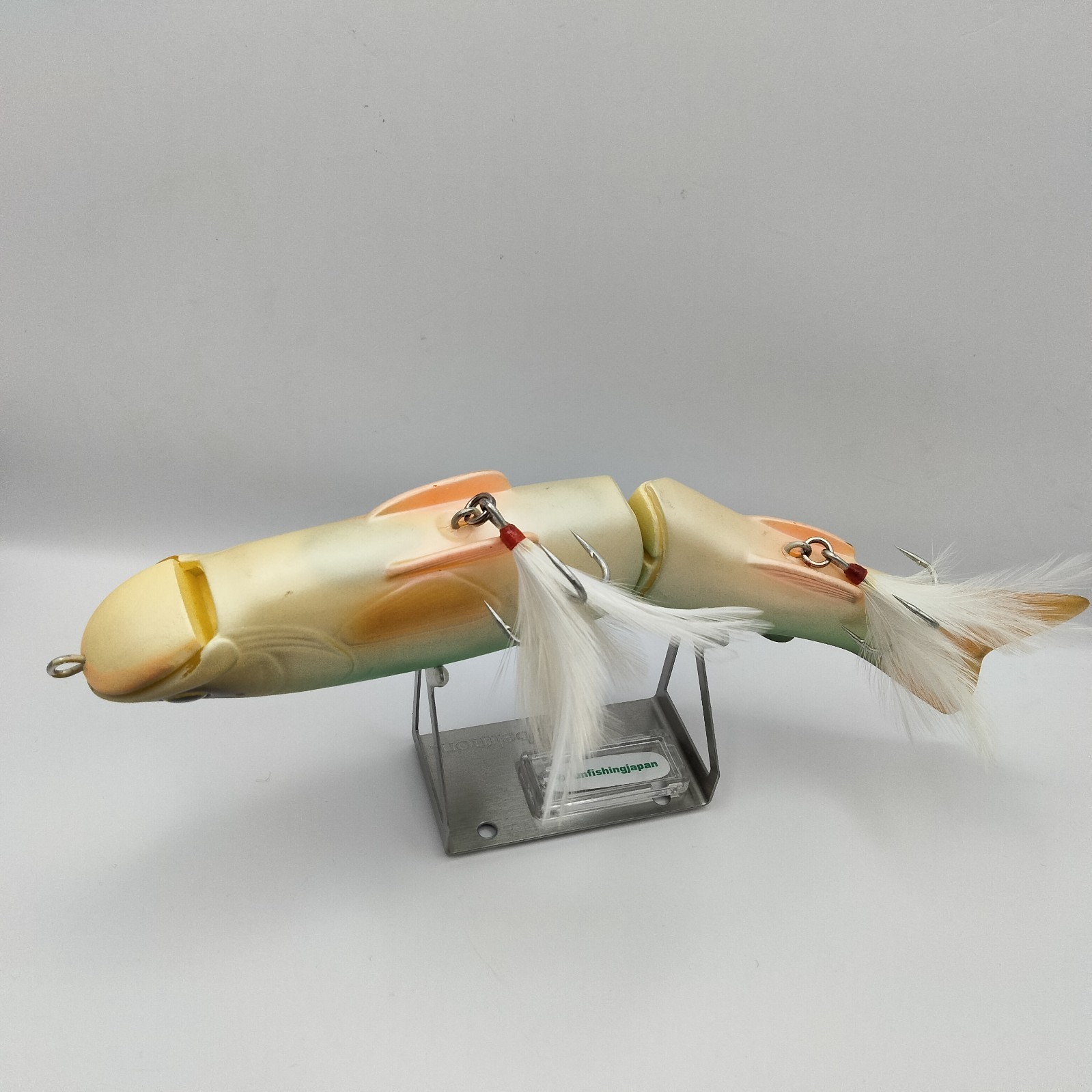 2 Lot Rare Old type deps slide swimmer 250 swimbait  fishing lure JDM rigid form - Image 12