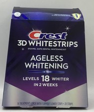 Crest 3D Whitestrips Ageless Whitening 18 Lev...