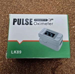 Pulse Oximeter LK89 Finger Oximetry Saturation Heart Rate Pressure Monitor