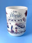 Vintage Anchor Hocking Aloha Hawaii Milk Glass Mug Hard to Find!